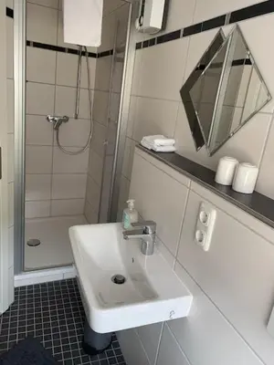 Ein Badezimmer in der Unterkunft Wein- und Sektgut Markus Hensler