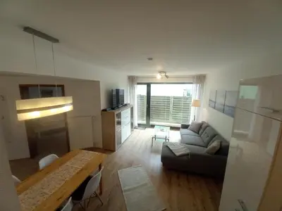Küche/Küchenzeile in der Unterkunft Ferienwohnung Sophia