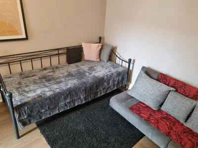 Ein Bett oder Betten in einem Zimmer der Unterkunft Only for Women on Tour