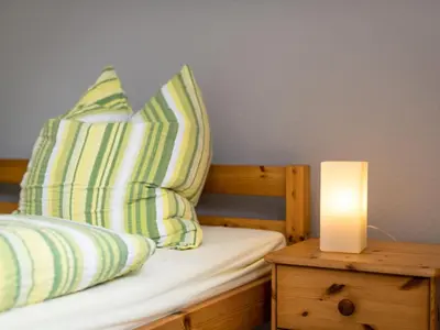 Ein Bett oder Betten in einem Zimmer der Unterkunft Apartment Kiefernweg by Interhome
