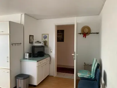 Küche/Küchenzeile in der Unterkunft Haus Idylle Weindorf Duchroth - Helle Souterrain Ferienwohnung
