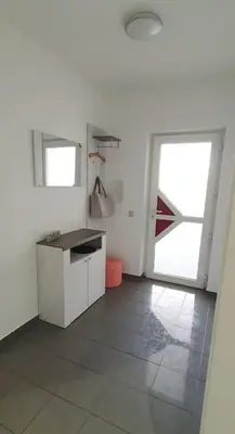 Küche/Küchenzeile in der Unterkunft Ferienwohnung zentrale Lage