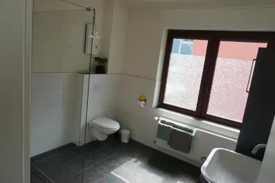 Ein Badezimmer in der Unterkunft Ferienwohnung Familie Kirsten