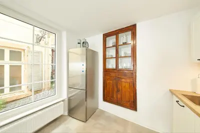 Ein Badezimmer in der Unterkunft Ferienhaus Bärenbrunnen