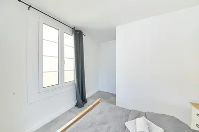 Ein Bett oder Betten in einem Zimmer der Unterkunft Ferienhaus Bärenbrunnen