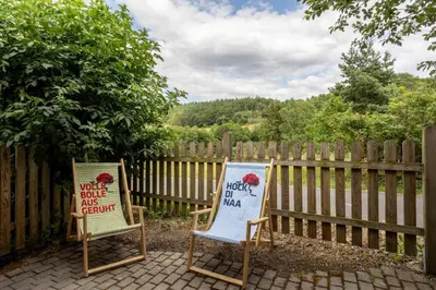 Naturlandschaft in der Nähe des Ferienhauses