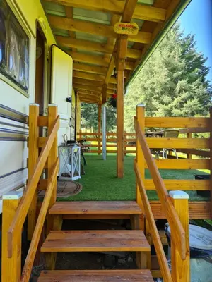 Grundriss der Unterkunft Guesthouse Wallenborn - Caravan Chalet