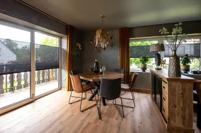 Grundriss der Unterkunft Einzigartige Traumwohnung mit Whirlpool & Sauna bietet Luxus und Erholung