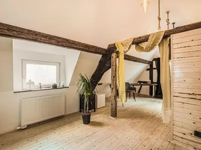 Ein Bett oder Betten in einem Zimmer der Unterkunft Holiday Home Near the Rhine River