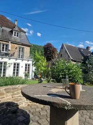 Ein Garten an der Unterkunft Rebhaus Adams
