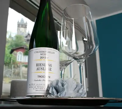 Getränke in der Unterkunft Weinburg -Das Ferienhaus
