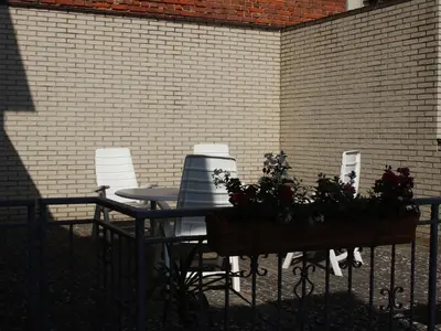 Ein Balkon oder eine Terrasse in der Unterkunft Ferienwohnung Marquis