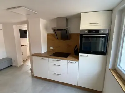 Küche/Küchenzeile in der Unterkunft Ferienhaus Römer