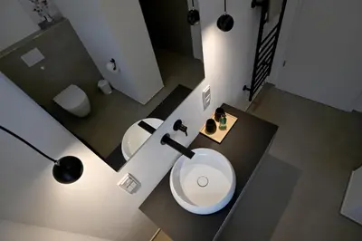 Ein Badezimmer in der Unterkunft Villa Bella Mosella