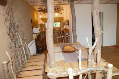 Grundriss der Unterkunft Biberbau