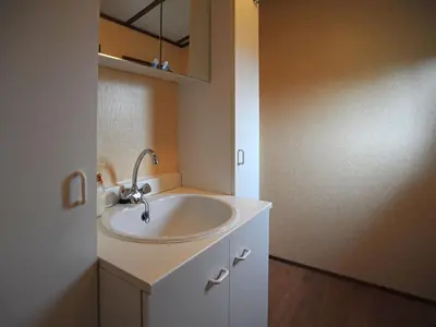 Ein Badezimmer in der Unterkunft Chalet in Gerolstein near Forest Trails