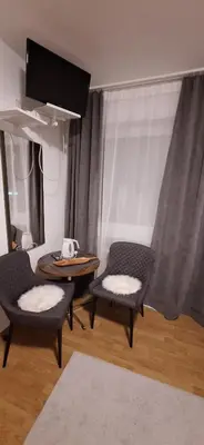 Ein Sitzbereich in der Unterkunft Haus Sissi