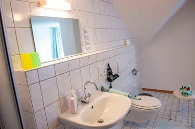 Ein Badezimmer in der Unterkunft Landgasthaus Kaster