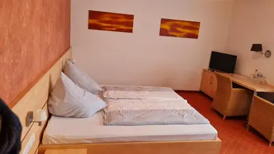 Ein Bett oder Betten in einem Zimmer der Unterkunft Terra Ventura Hotel