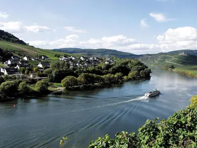 Naturlandschaft in der Nähe des Privatzimmers