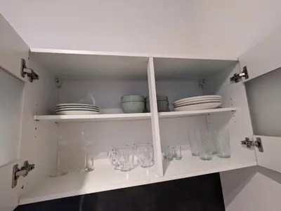 Küche/Küchenzeile in der Unterkunft Schönes Apartment am Rhein - Zentral 1