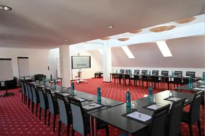 Der Geschäftsbereich oder Konferenzraum in der Unterkunft DAS WESEL - DEIN HOTEL AM RHEIN