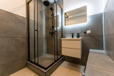 Ein Badezimmer in der Unterkunft Moselresidenz Bellevue Alf Apartment Alfbach