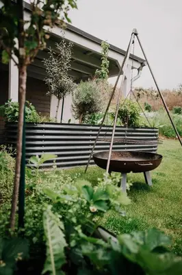 Ein Garten an der Unterkunft Soonwald Loft I Garten I Kamin I riesige Wohnküche