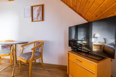 Küche/Küchenzeile in der Unterkunft Haus Koinonia