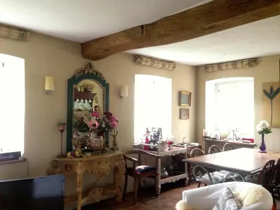 Ein Sitzbereich in der Unterkunft All Seasons Bed & Breakfast