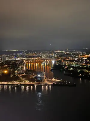 Ein allgemeiner Blick auf Oberfell oder ein Stadtblick von der Ferienwohnung aus