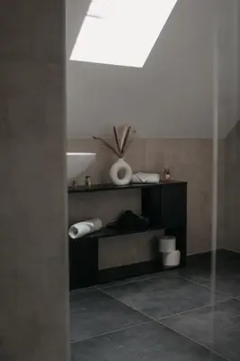 Grundriss der Unterkunft ZoHe Alpha Apartment mit Moselblick