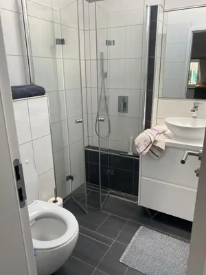 Ein Badezimmer in der Unterkunft HomeSweetHome#Bingen