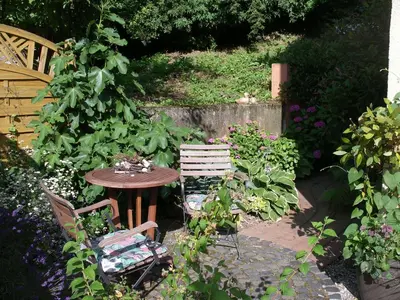 Ein Garten an der Unterkunft Ferienwohnung Herrig