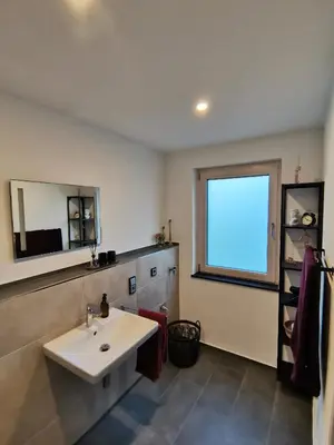 Ein Badezimmer in der Unterkunft Ferienweingut Kappes