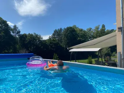 Der Swimmingpool an oder in der Nähe von Eifel-Mosel-Hideaway