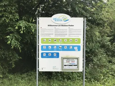 Ein Zertifikat, Auszeichnung, Logo oder anderes Dokument, das in der Unterkunft Obere Seeterrasse ausgestellt ist