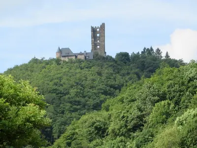 Naturlandschaft in der Nähe des Ferienhauses