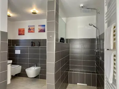 Ein Badezimmer in der Unterkunft Vulkanoase Eifel - Wellness