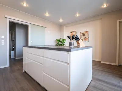 Grundriss der Unterkunft Design Apartment zentral für 6 in Andernach: Ausblick, WiFi, Küche