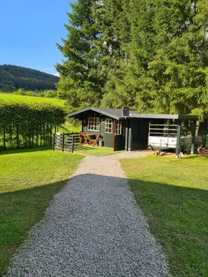 Naturlandschaft in der Nähe des Campingplatzes