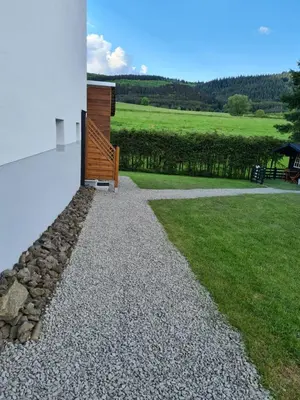 Naturlandschaft in der Nähe des Campingplatzes