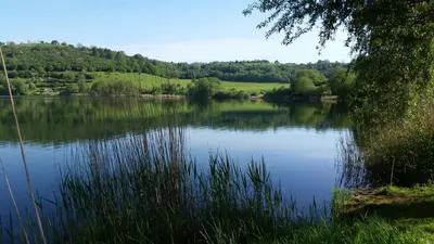 Naturlandschaft in der Nähe des Ferienhauses