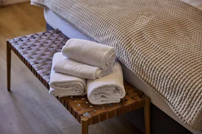 Ein Bett oder Betten in einem Zimmer der Unterkunft Weinquartier11