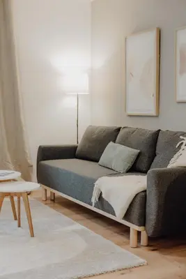 Ein Sitzbereich in der Unterkunft Coblenz Suites - Design Apartment City
