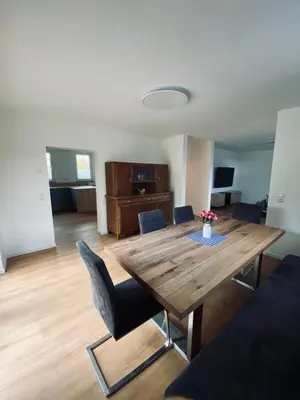 Küche/Küchenzeile in der Unterkunft Ferienhaus Bleckhausen