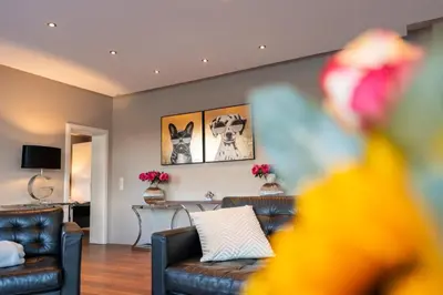 TV/Unterhaltungsangebot in der Unterkunft Penthouse Wohnung mit schönem Moselblick in Metternich