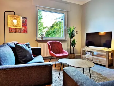 TV/Unterhaltungsangebot in der Unterkunft Apartmenthaus GOLDGRUBE