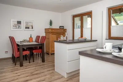 Grundriss der Unterkunft Ferienappartement Hennen