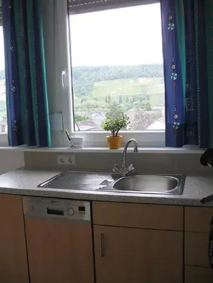 Küche/Küchenzeile in der Unterkunft Haus Klara